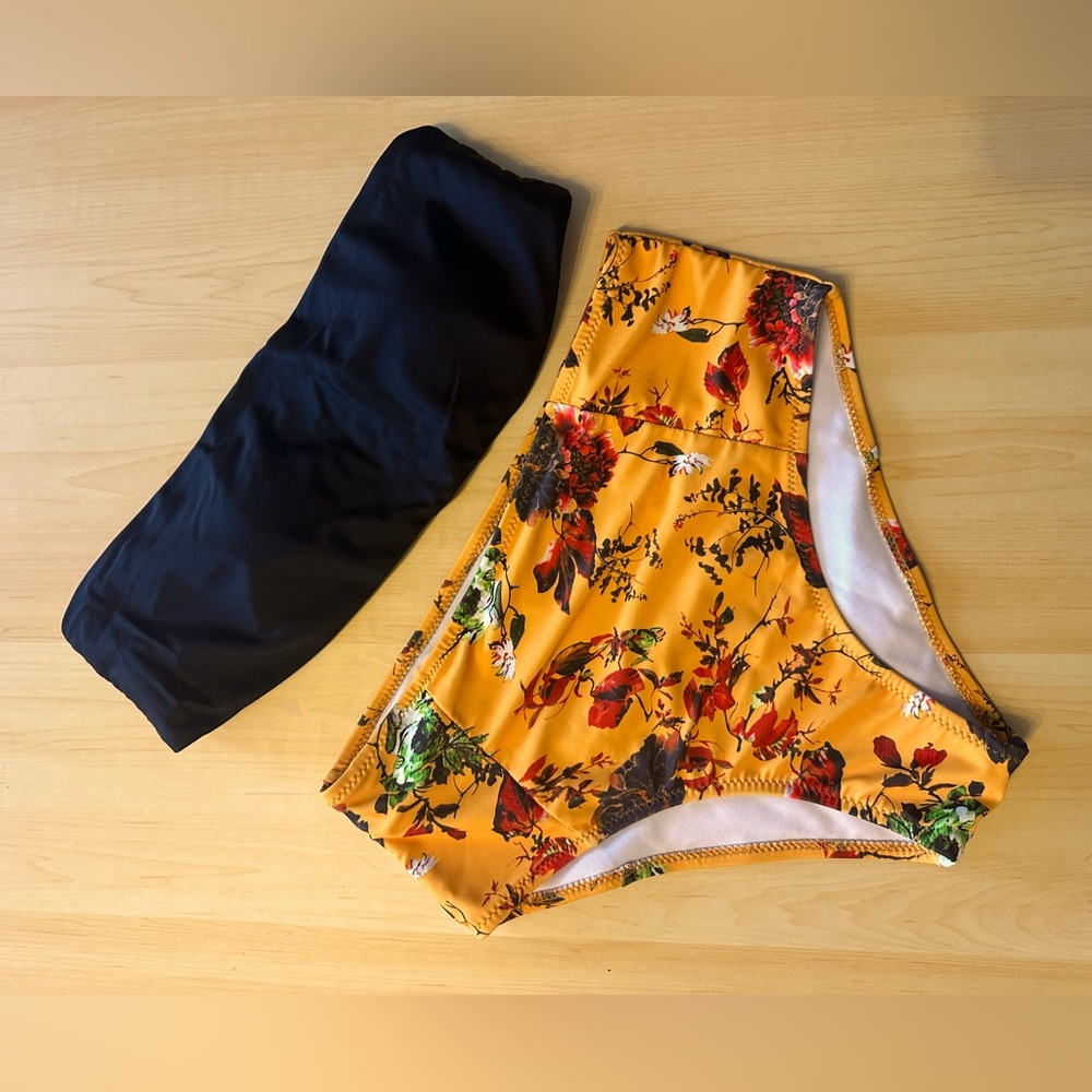 Zaful Bandeau Bikini